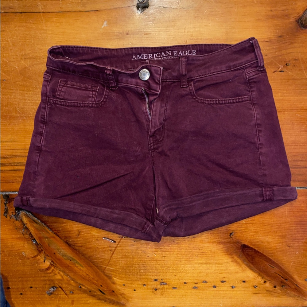 American Eagle Outfitters Midi Jean Shorts